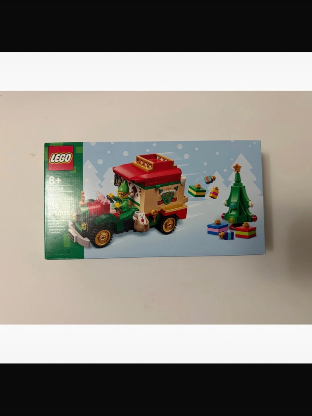 LEGO Santa's Delivery Truck Building Toy for Christmas 40746